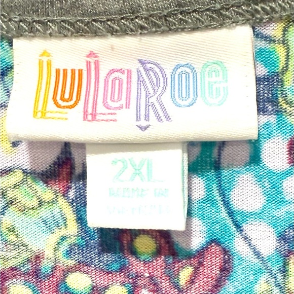 LuLaRoe Disney RandynMinnie Mouse T-shirt 2X - Picture 2 of 7